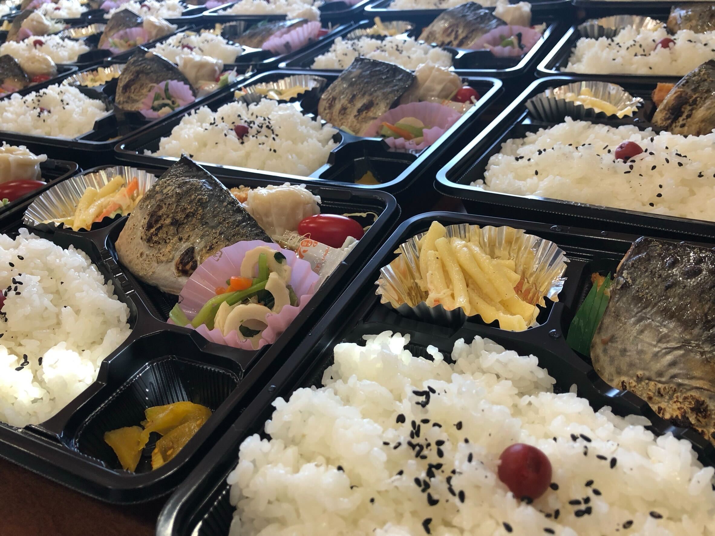 宅配弁当 - 大量注文にも対応